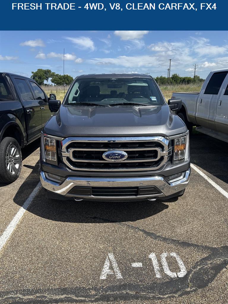 Carbonized Gray Metallic 2021 Ford F-150 XLT SuperCrew 4WD Pickup Truck Four-Wheel Drive 10-Speed Automatic
