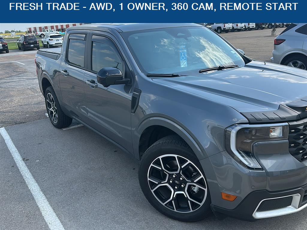 Carbonized Gray Metallic 2025 Ford Maverick Pickup Truck All-Wheel Drive 1-Speed Dual Clutch