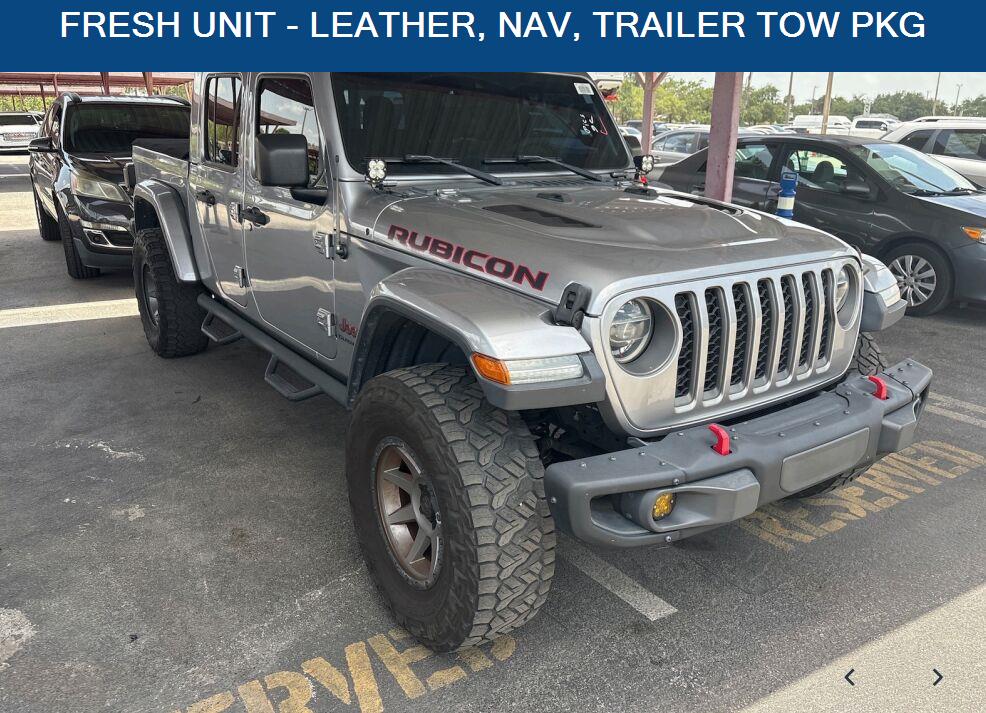 Billet Silver Metallic Clearcoat 2020 Jeep Gladiator Pickup Truck Four-Wheel Drive 8-Speed Automatic