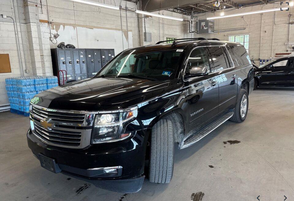 Black 2020 Chevrolet Suburban SUV / Crossover Four-Wheel Drive 6-Speed Automatic