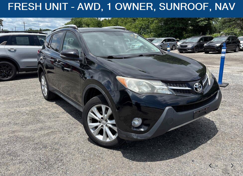 Black 2015 Toyota RAV4 SUV / Crossover All-Wheel Drive 6-Speed Automatic