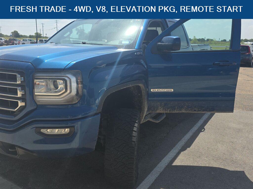 Stone Blue Metallic 2018 GMC Sierra 1500 Pickup Truck Four-Wheel Drive 6-Speed Automatic