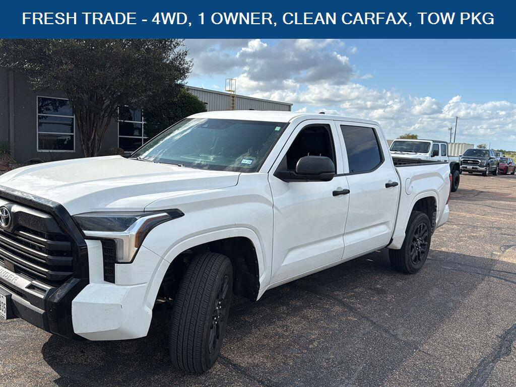 Ice Cap 2025 Toyota Tundra Pickup Truck Four-Wheel Drive 10-Speed Automatic