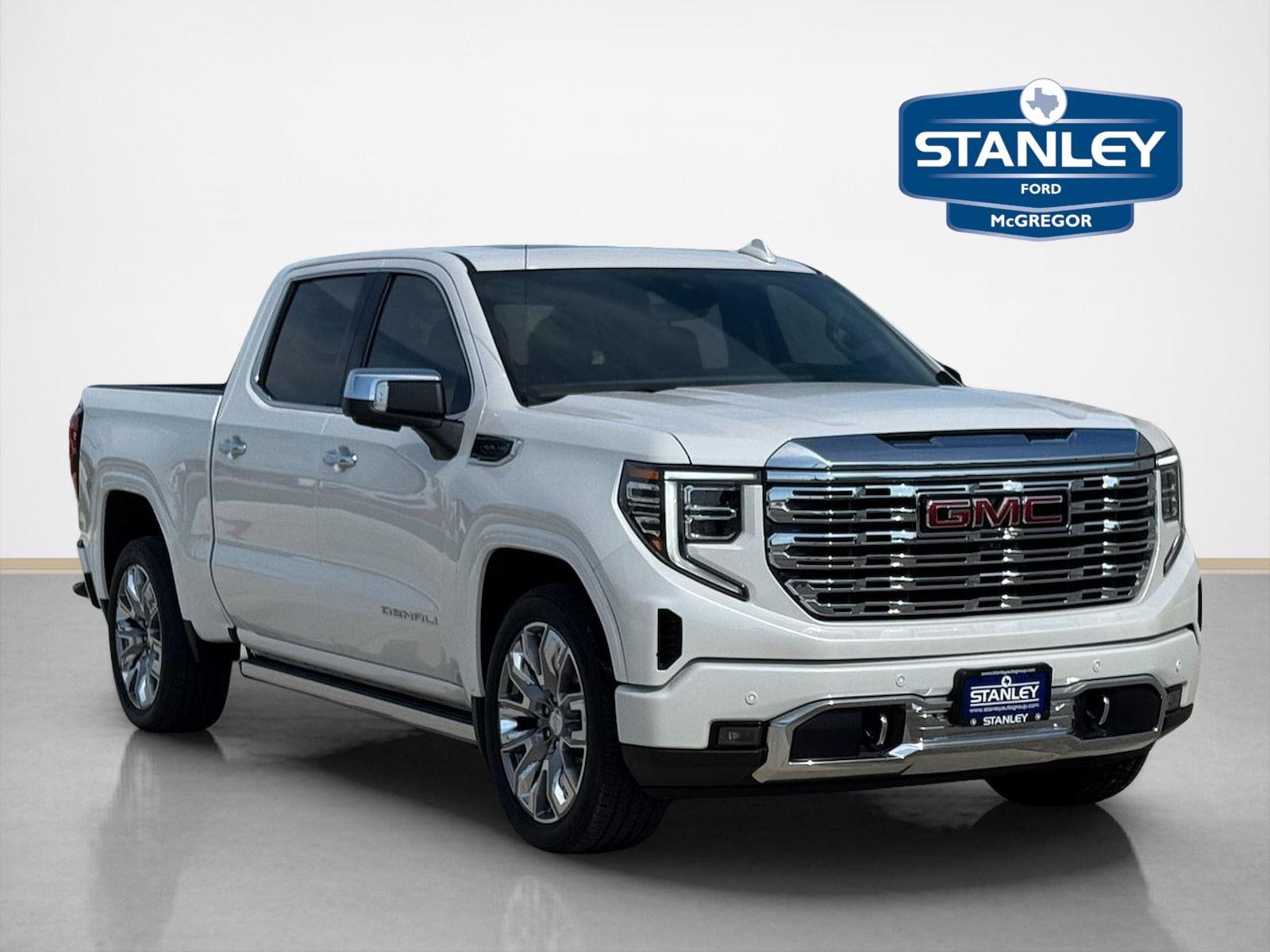 White Frost Tricoat 2024 GMC Sierra 1500 Pickup Truck 4X2 10-Speed Automatic