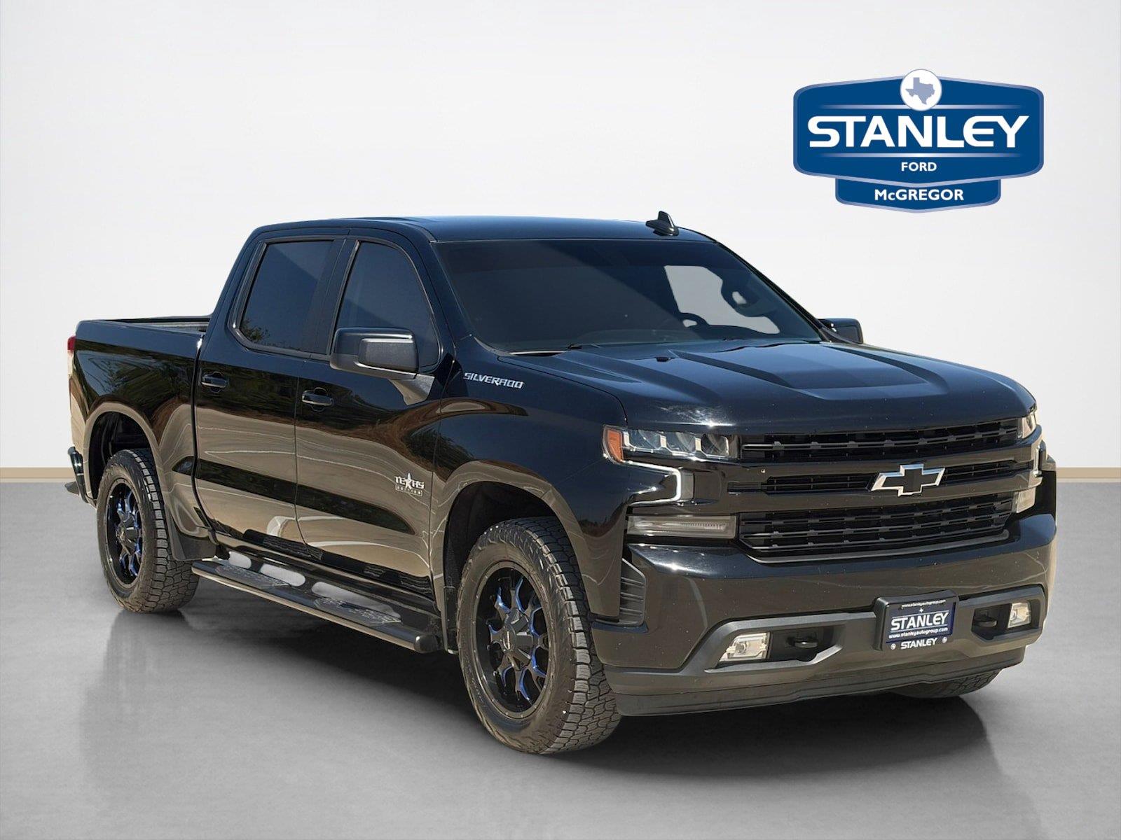 Black 2021 Chevrolet Silverado 1500 Pickup Truck 4X2 8-Speed Automatic