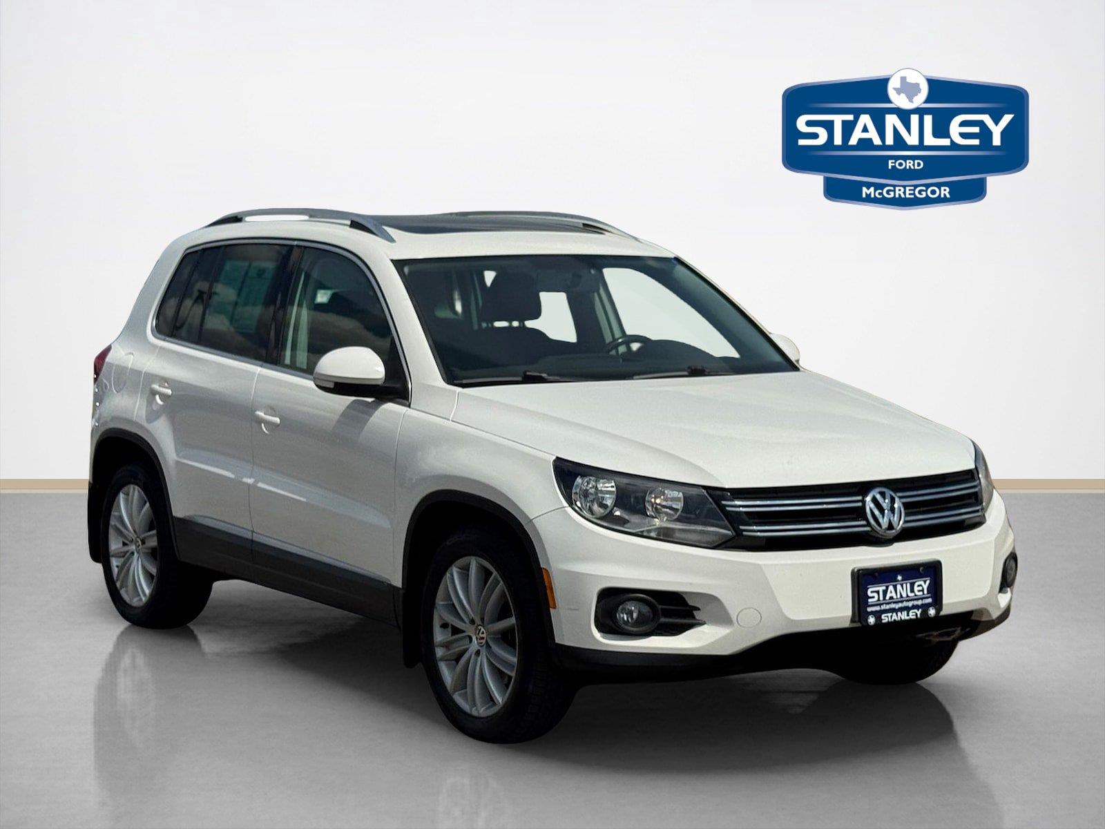 Candy White 2013 Volkswagen Tiguan SUV / Crossover All-Wheel Drive 6-Speed Automatic