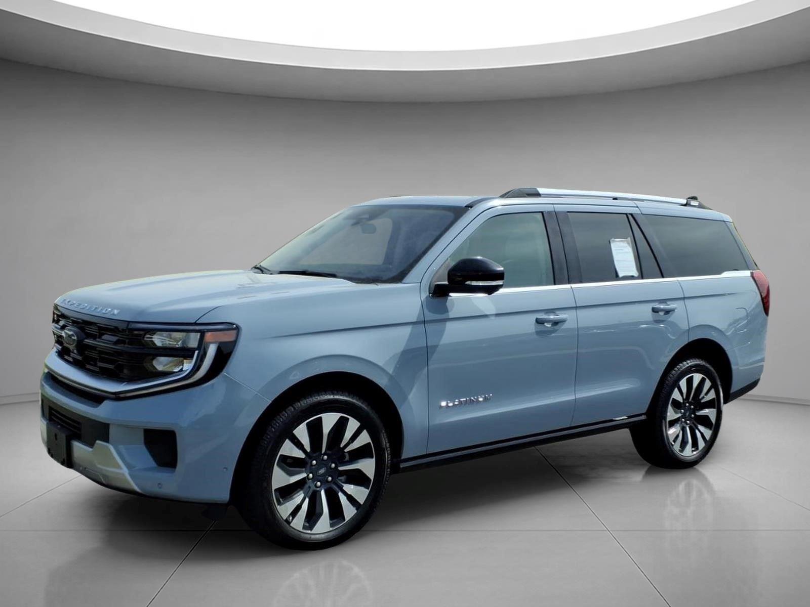 Glacier Gray Metallic TriCoat 2025 Ford Expedition Platinum 4WD SUV / Crossover Four-Wheel Drive Automatic