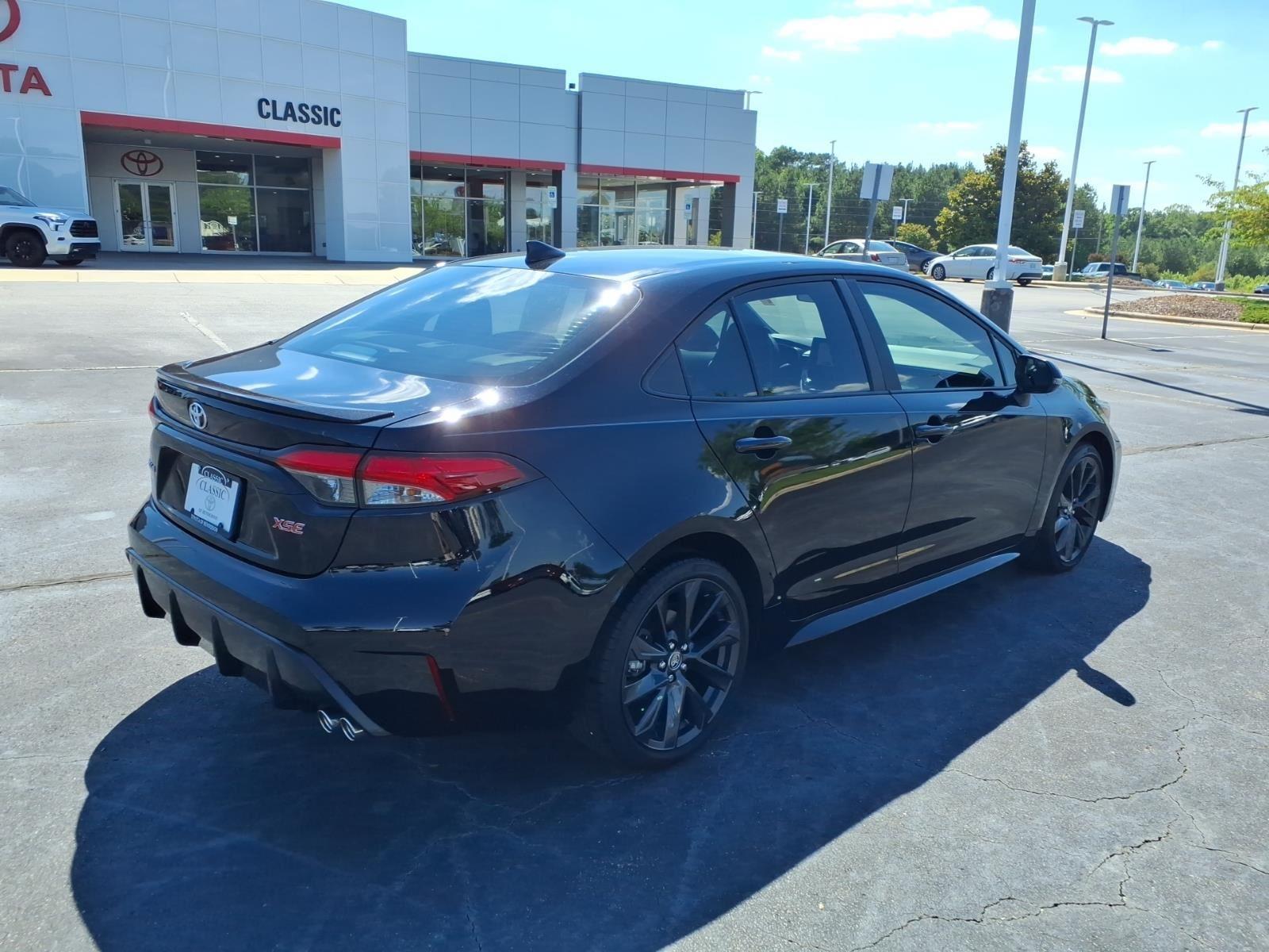 Used 2023 Midnight Black Metallic Toyota XSE image 2