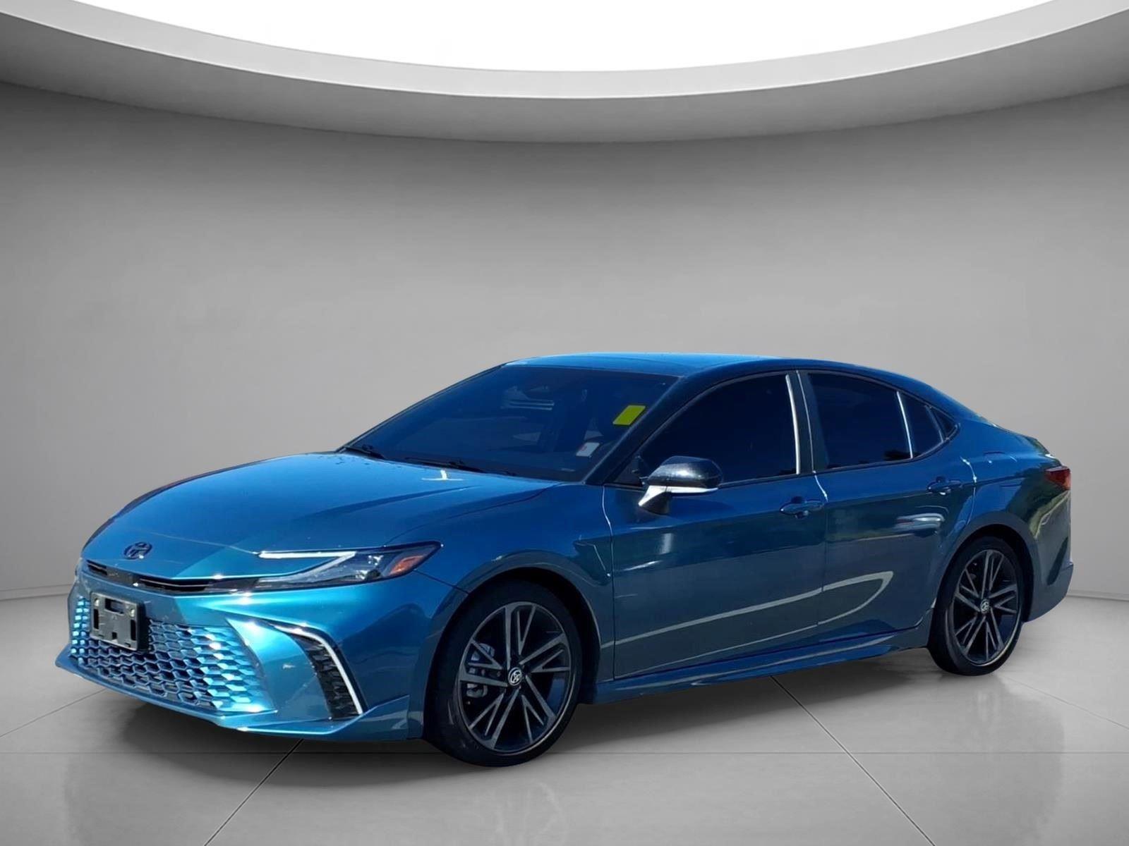 Midnight Black Metallic 2025 Toyota Camry Sedan Front-Wheel Drive Continuously Variable Transmission