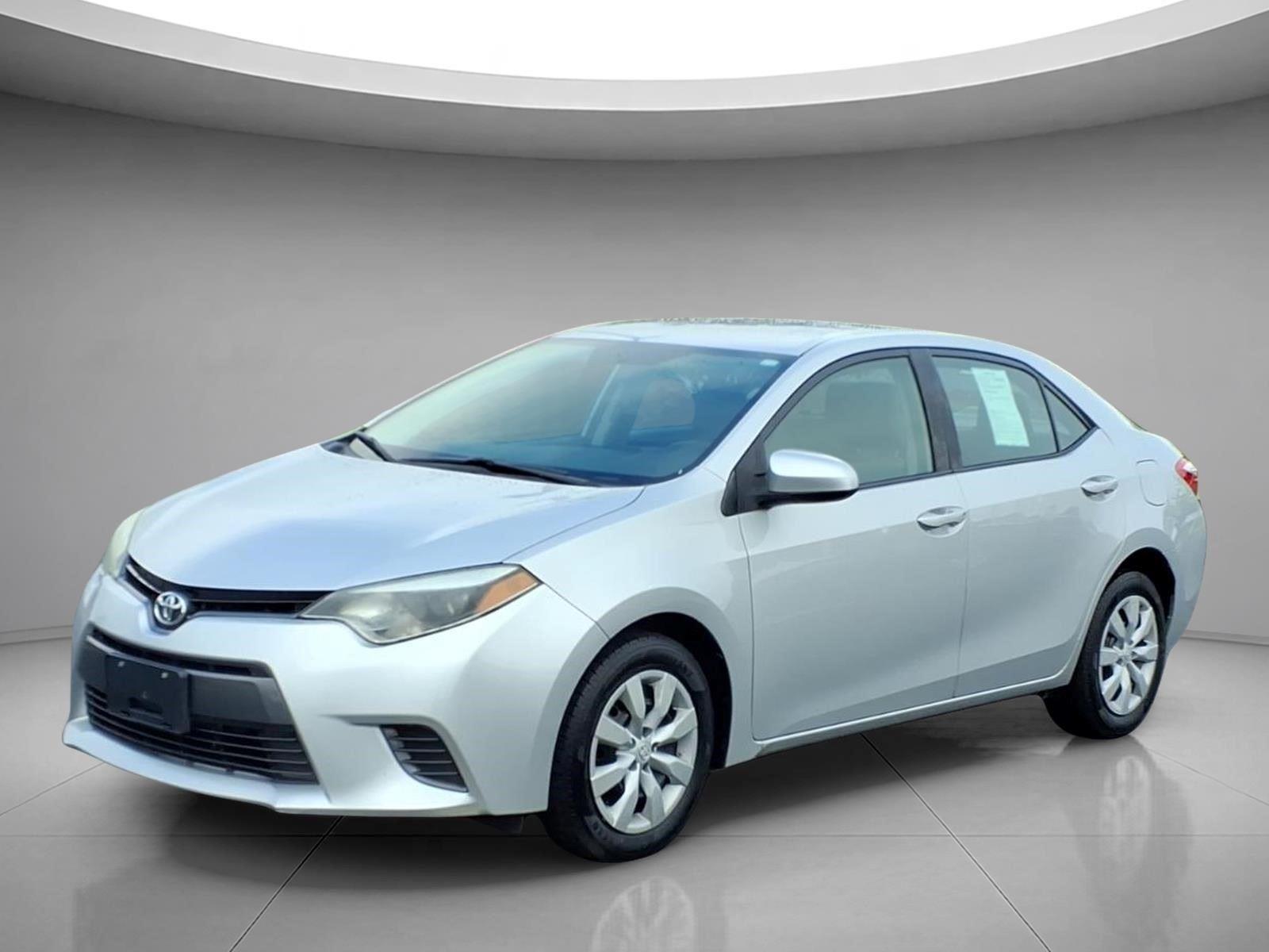 Classic Silver Metallic 2015 Toyota Corolla Sedan Front-Wheel Drive Continuously Variable Transmission