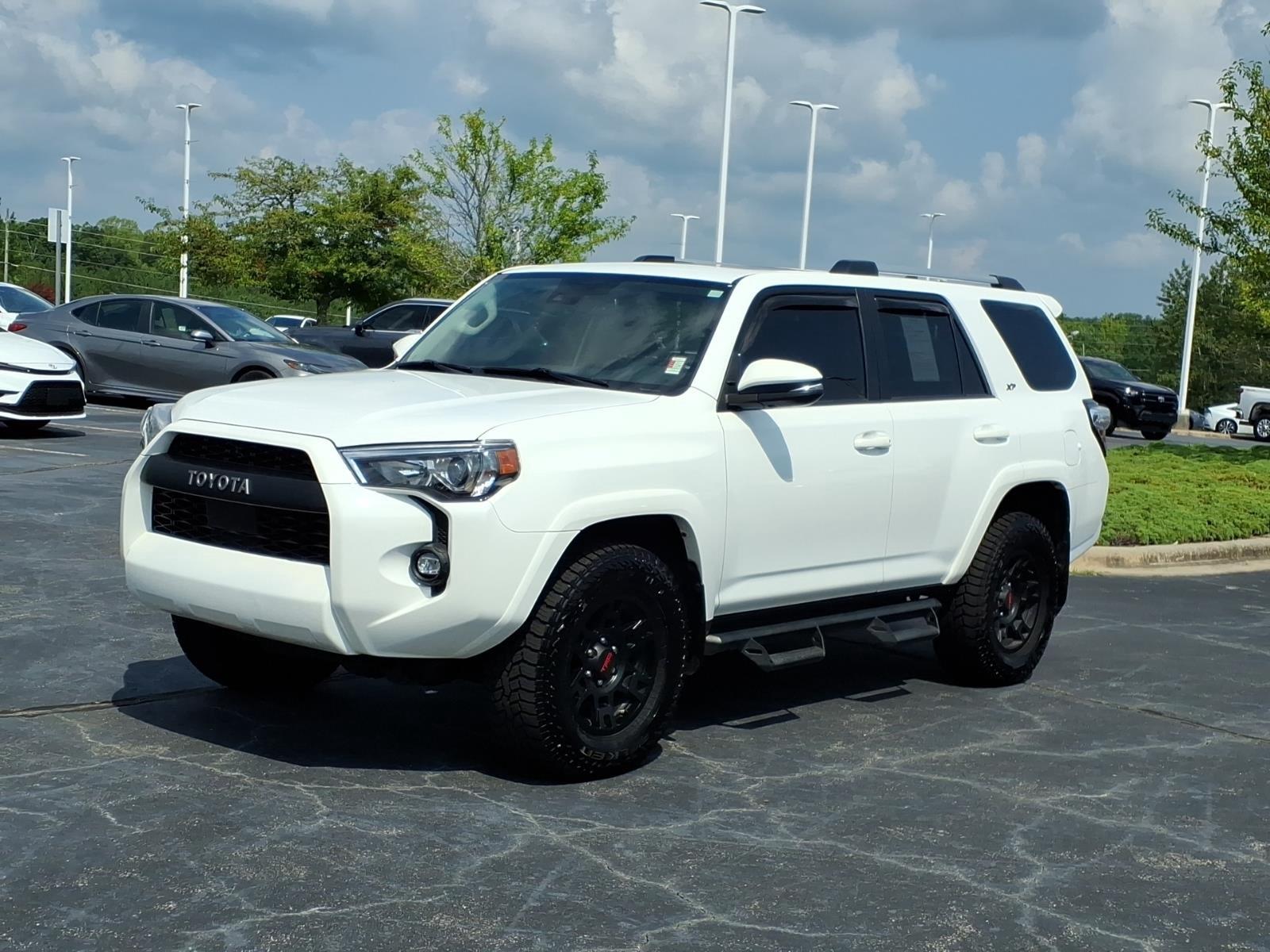 Super White 2021 Toyota 4Runner SUV / Crossover Four-Wheel Drive Automatic