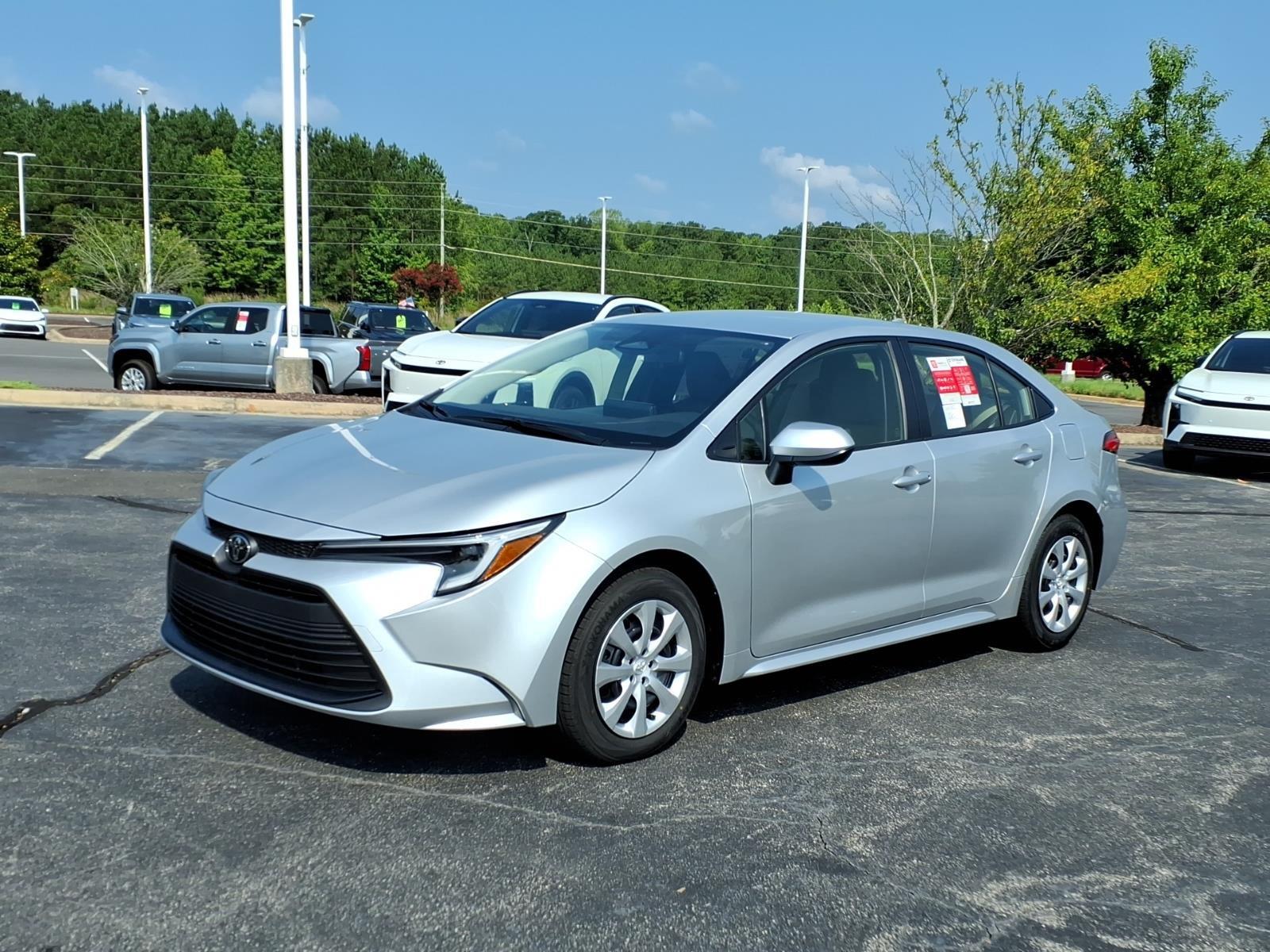 Classic Silver Metallic 2026 Toyota Corolla Hybrid Sedan Front-Wheel Drive Continuously Variable Transmission