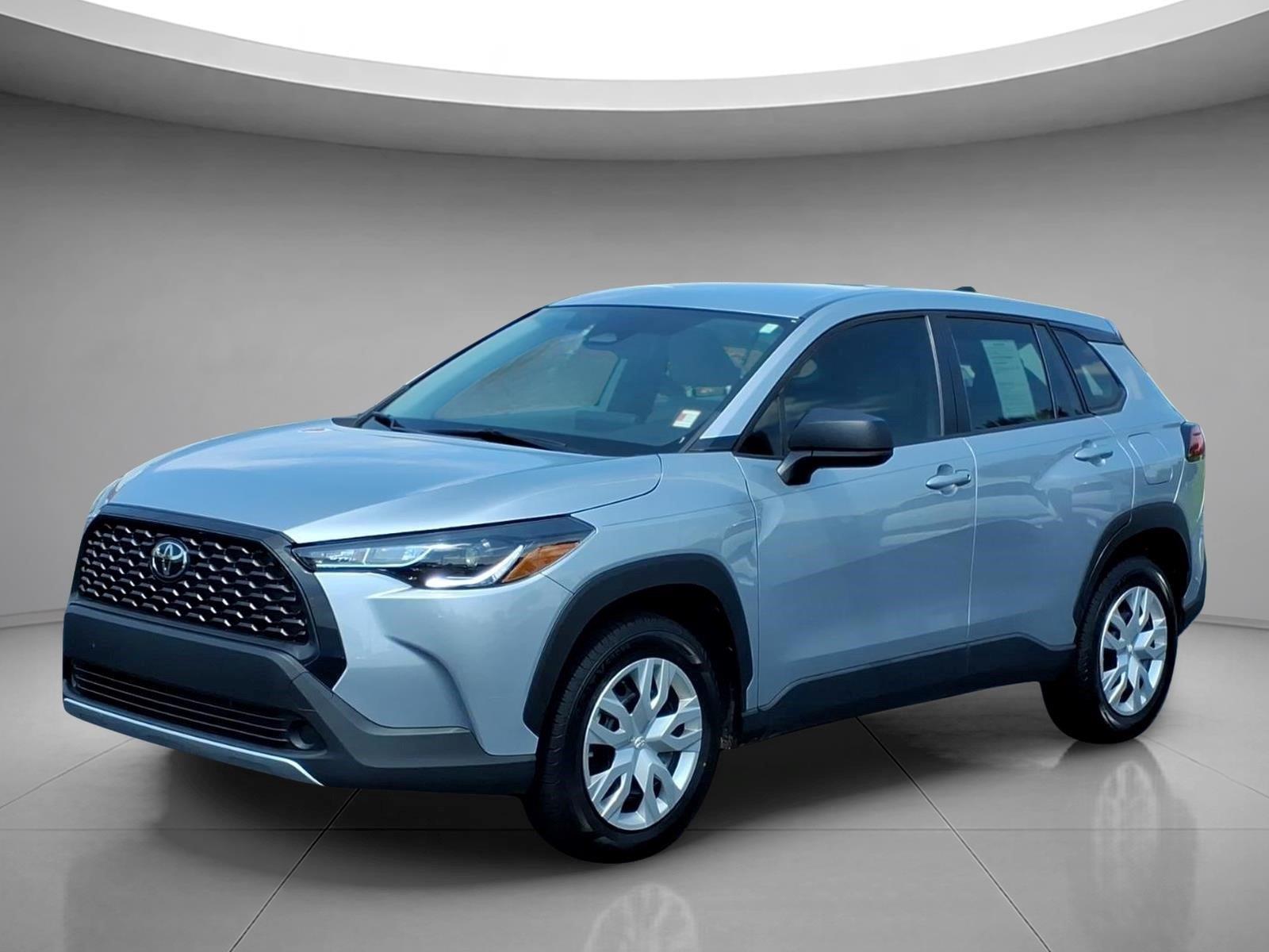 Sonic Silver 2024 Toyota Corolla Cross SUV / Crossover Front-Wheel Drive Continuously Variable Transmission