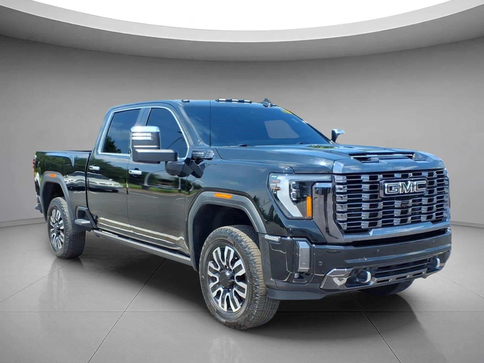 Onyx Black 2024 GMC Sierra 2500HD Pickup Truck Four-Wheel Drive Automatic