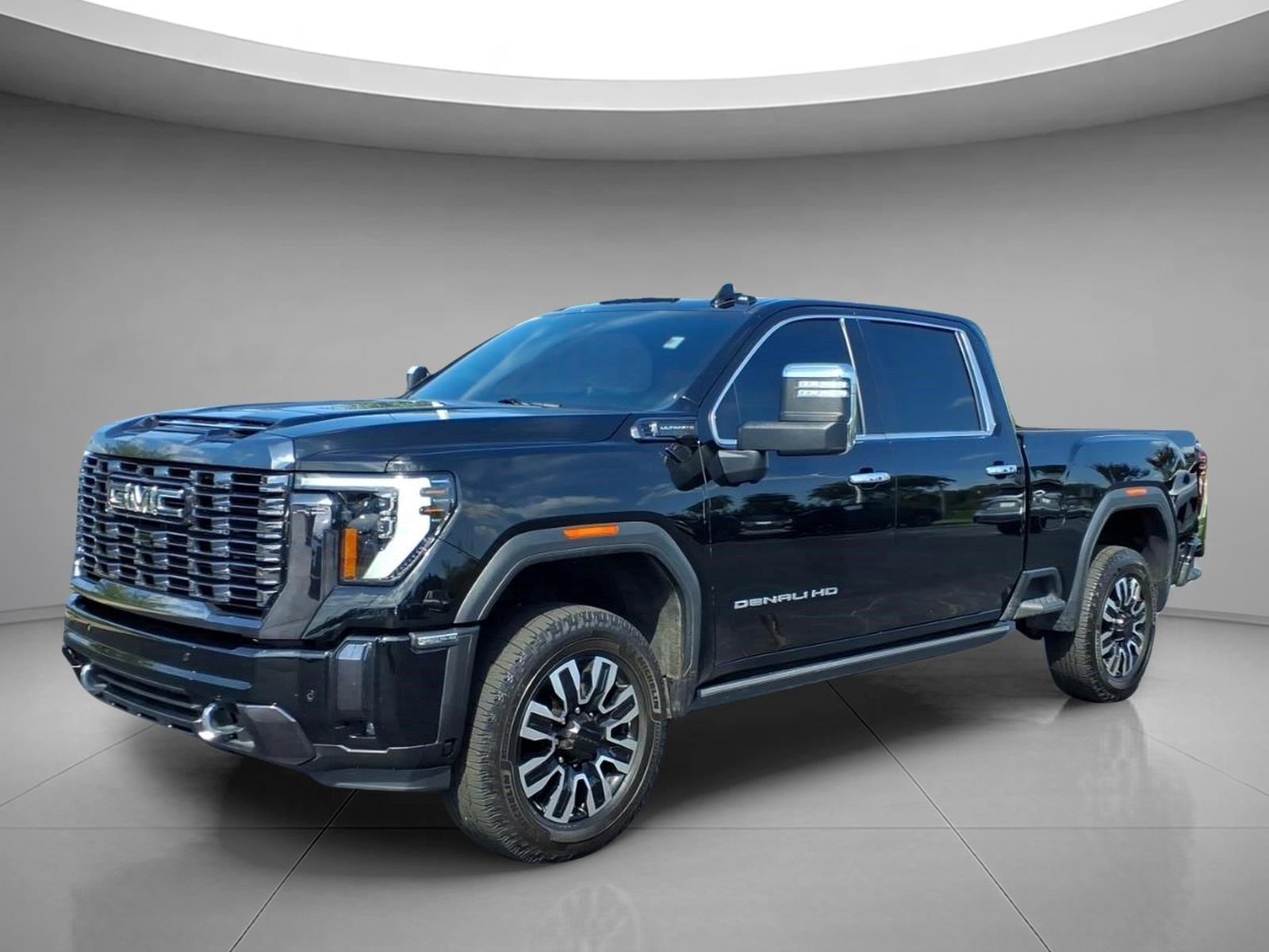 Onyx Black 2024 GMC Sierra 2500HD Pickup Truck Four-Wheel Drive Automatic