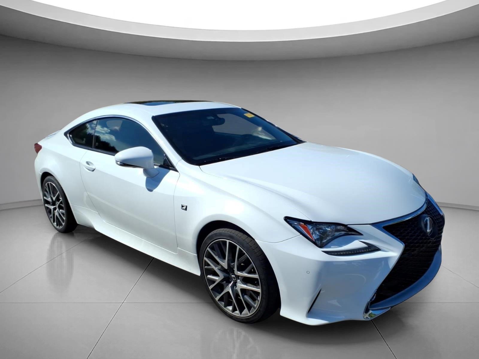 Ultra White 2015 Lexus RC Coupe Rear-Wheel Drive Automatic