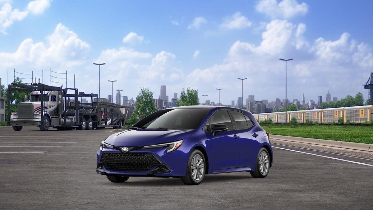Blue Crush Metallic 2026 Toyota Corolla Hatchback SE FWD Hatchback Front-Wheel Drive Continuously Variable Transmission