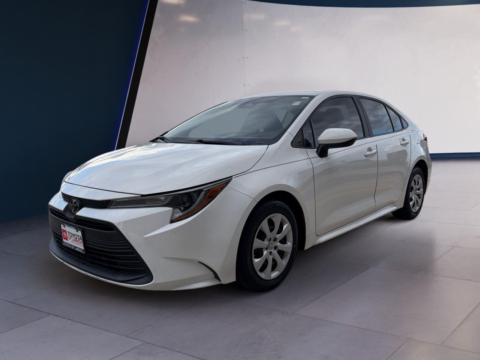 Ice Cap 2024 Toyota Corolla LE FWD Sedan Front-Wheel Drive Continuously Variable Transmission