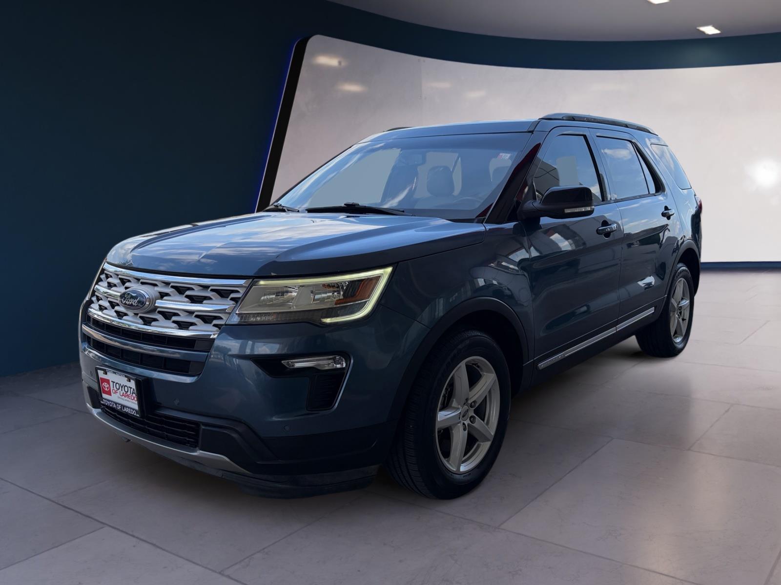 Blue 2018 Ford Explorer XLT SUV / Crossover Front-Wheel Drive 6-Speed Automatic