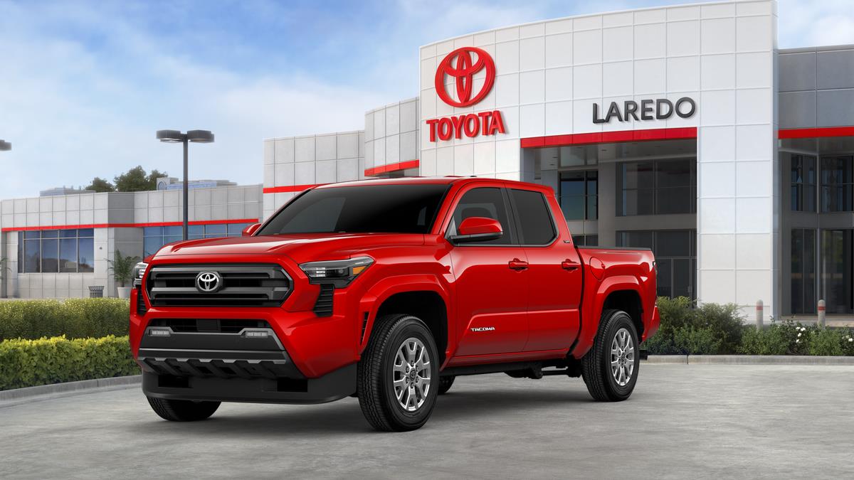 Supersonic Red 2026 Toyota Tacoma SR5 Double Cab RWD Pickup Truck 4X2 8-Speed Automatic