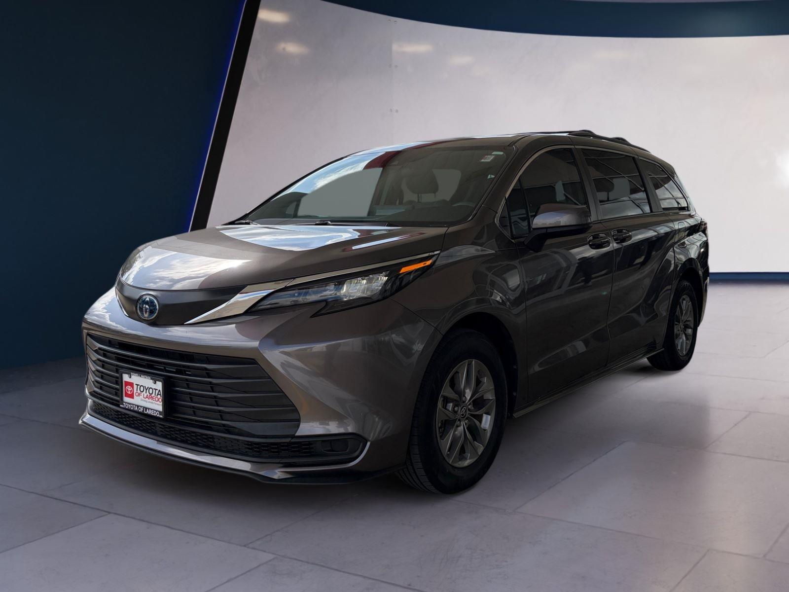 Predawn Gray Mica 2024 Toyota Sienna Minivan Front-Wheel Drive Continuously Variable Transmission