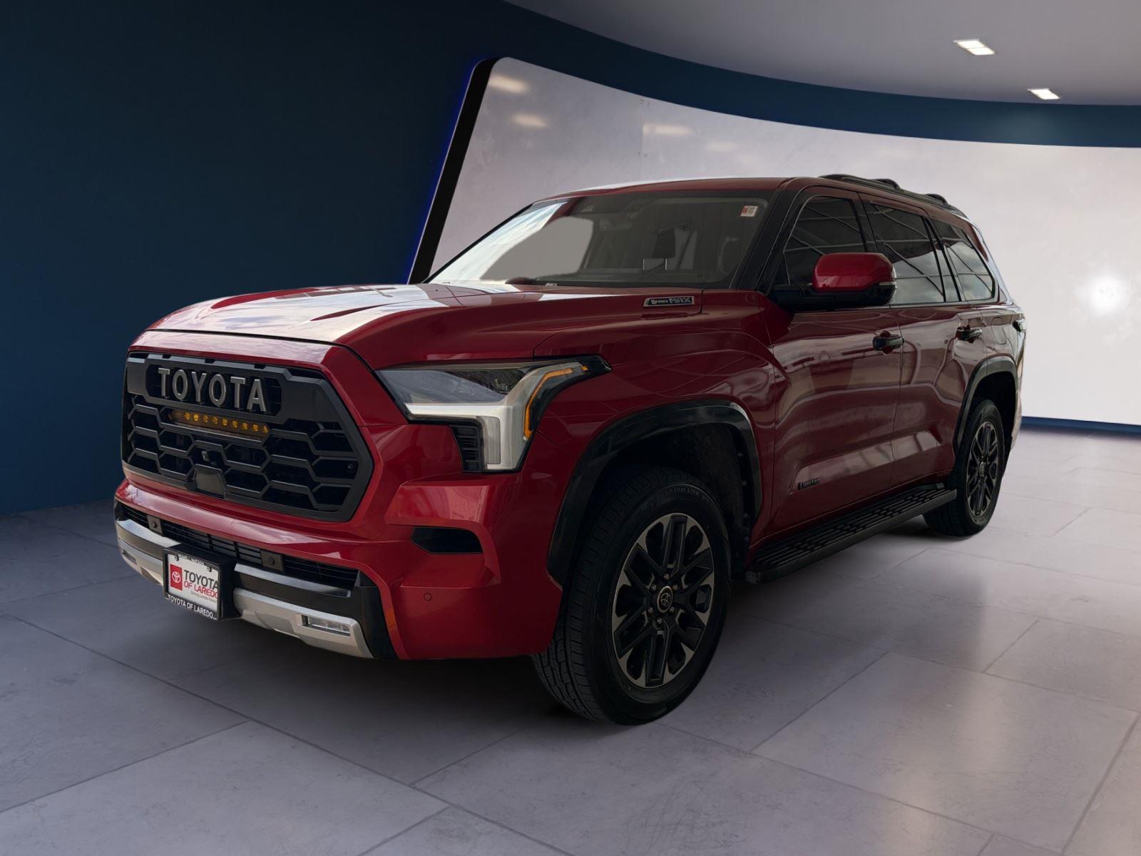 Supersonic Red 2023 Toyota Sequoia SUV / Crossover Four-Wheel Drive Automatic