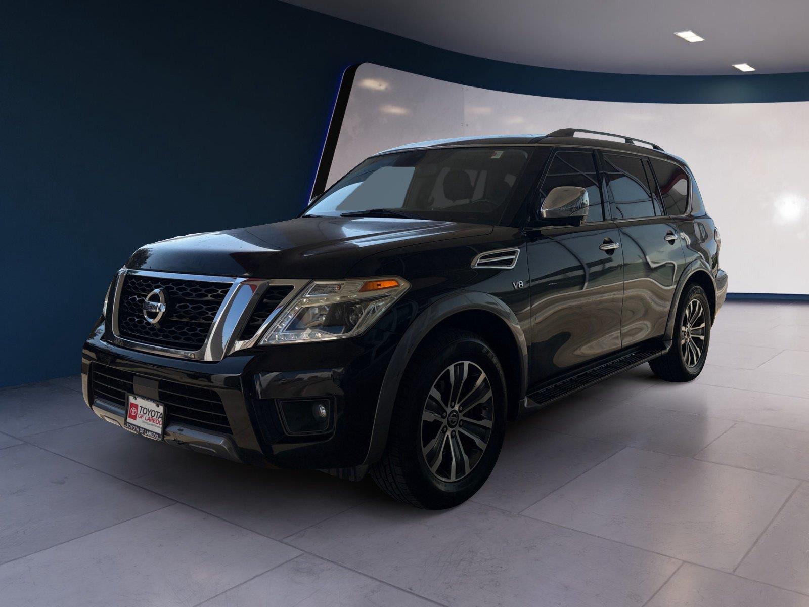 Super Black 2019 Nissan Armada SUV / Crossover Four-Wheel Drive Automatic