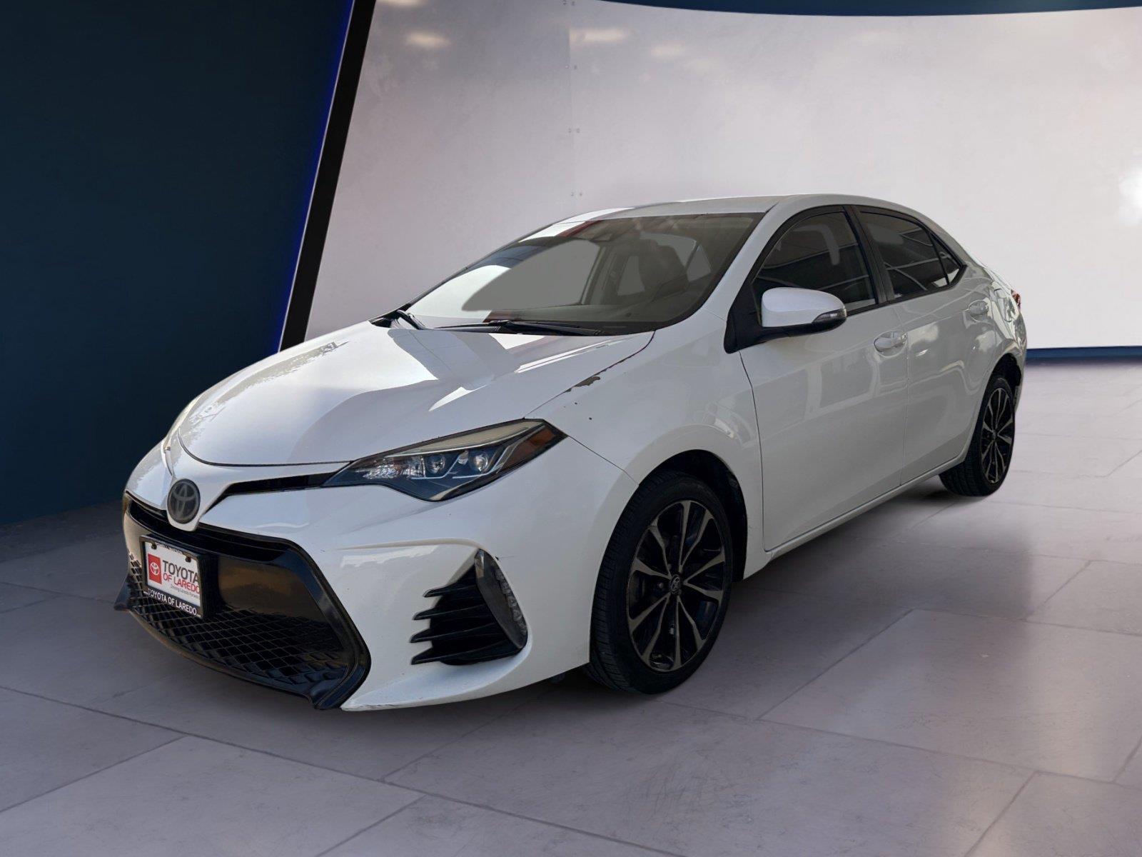 Super White 2017 Toyota Corolla Sedan Front-Wheel Drive 7-Speed CVT