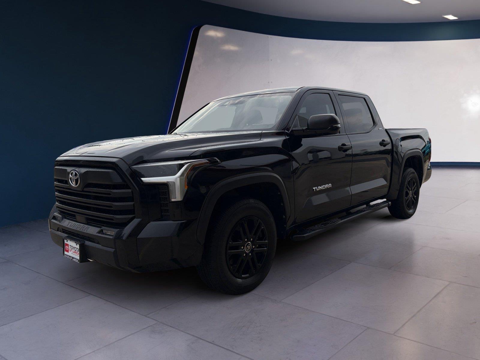 Midnight Black Metallic 2022 Toyota Tundra Pickup Truck 4X2 Automatic