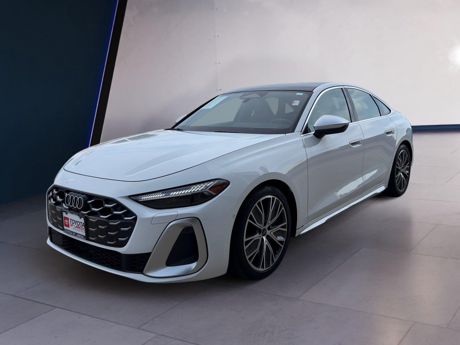 Arkona White 2025 Audi S5 Sedan All-Wheel Drive Automatic