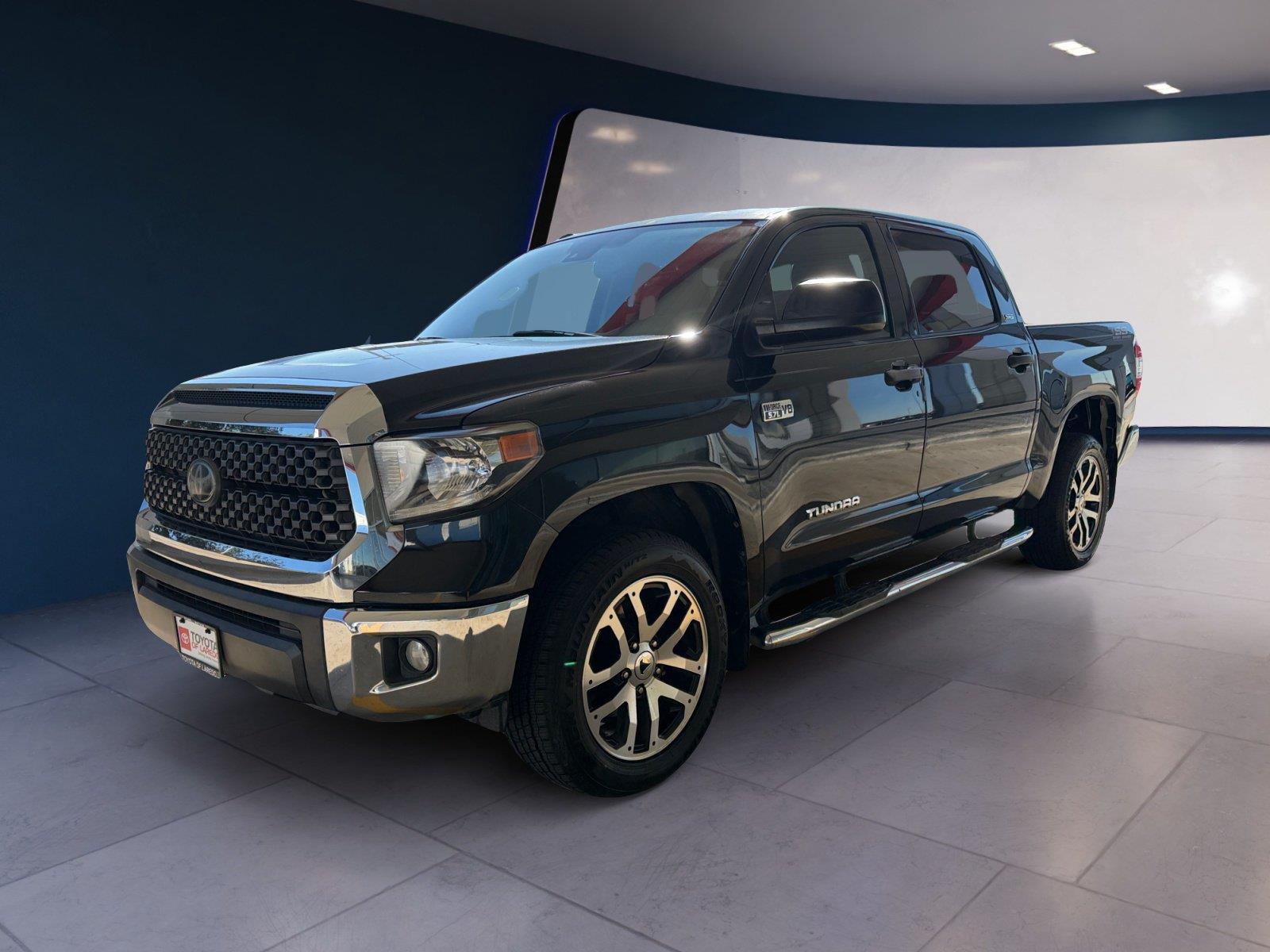 Midnight Black Metallic 2018 Toyota Tundra Pickup Truck 4X2