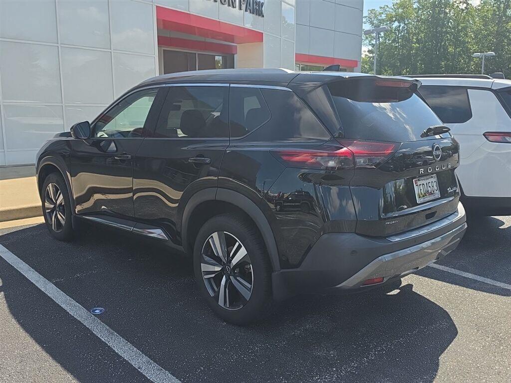 Super Black 2023 Nissan Rogue SUV / Crossover All-Wheel Drive Continuously Variable Transmission