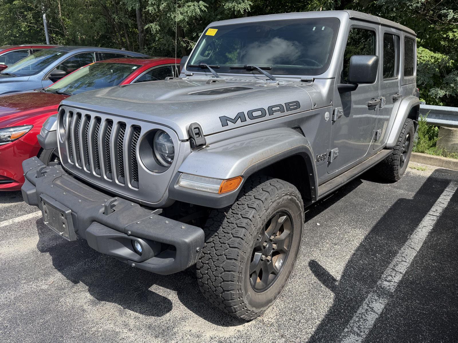 Billet Silver Metallic Clearcoat 2019 Jeep Wrangler SUV / Crossover Four-Wheel Drive 8-Speed Automatic