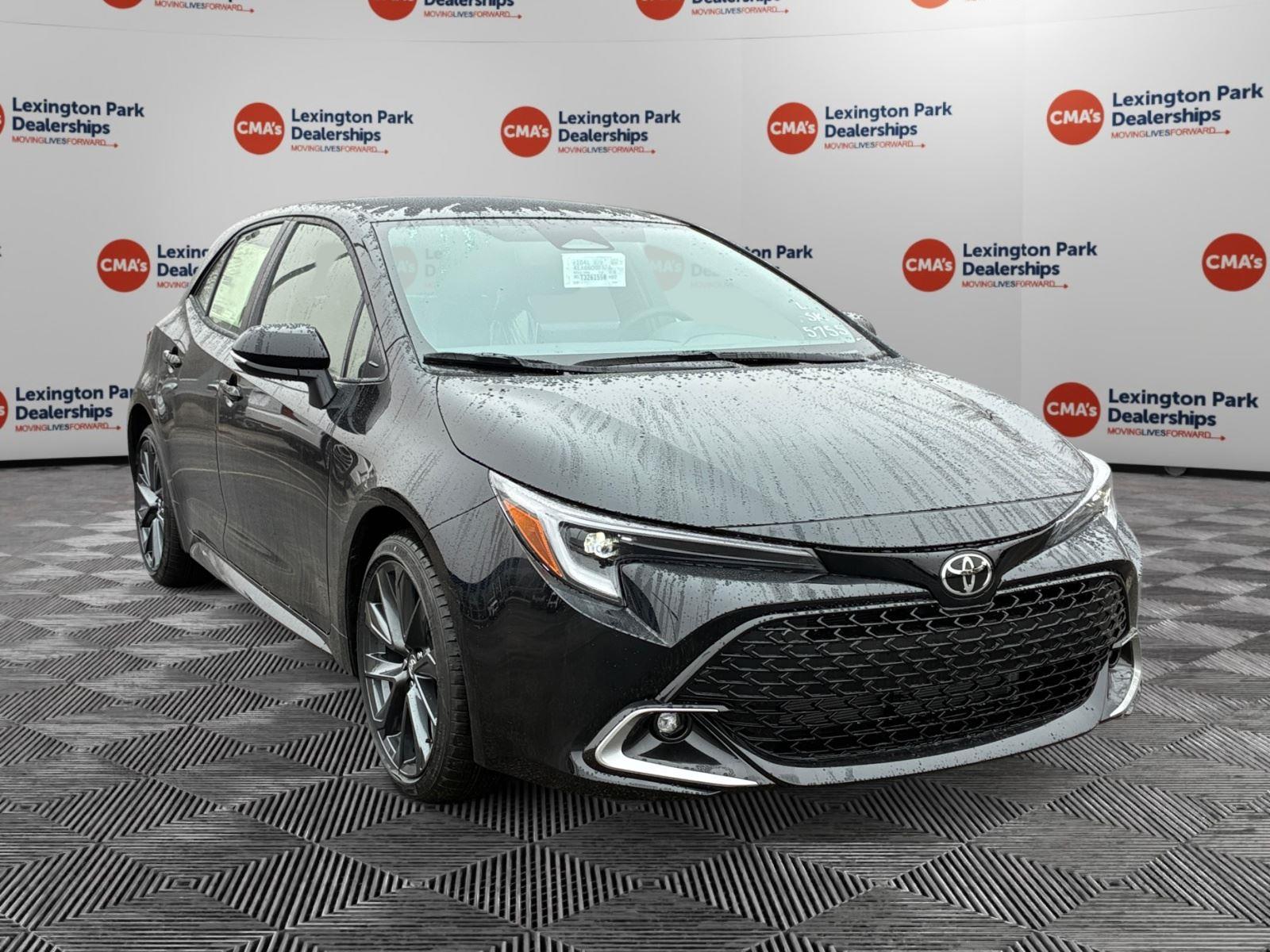 Midnight Black Met 2026 Toyota Corolla Hatchback XSE FWD Hatchback Front-Wheel Drive Continuously Variable Transmission