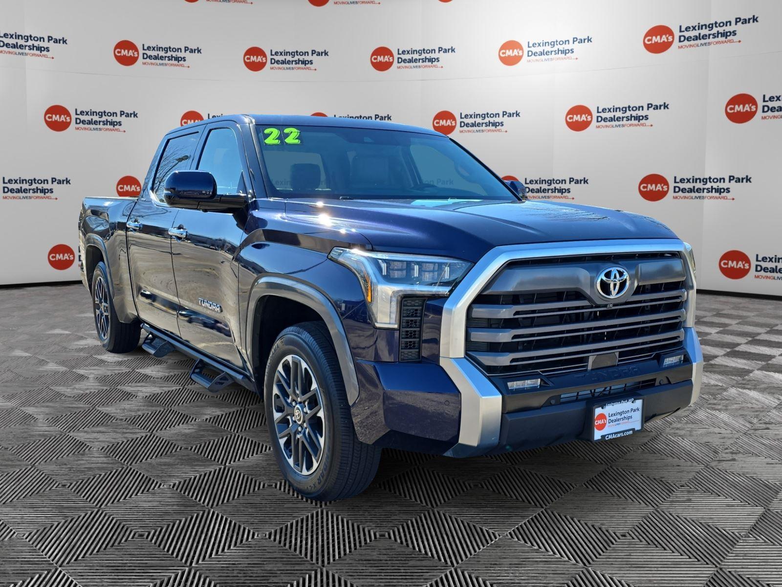 Blueprint 2022 Toyota Tundra Limited CrewMax Cab LB 4WD Pickup Truck Four-Wheel Drive Automatic