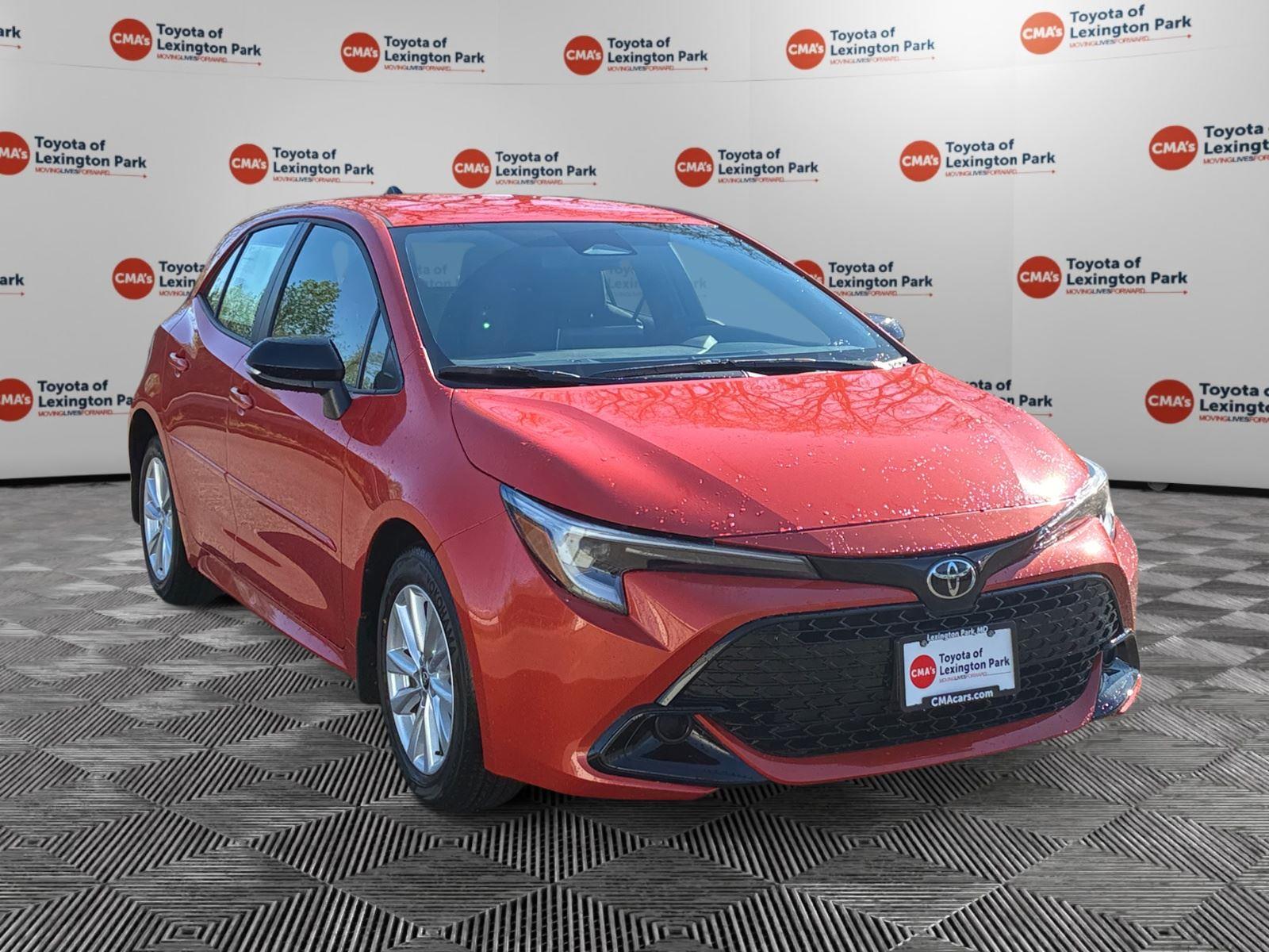 Inferno 2026 Toyota Corolla Hatchback SE FWD Hatchback Front-Wheel Drive Continuously Variable Transmission