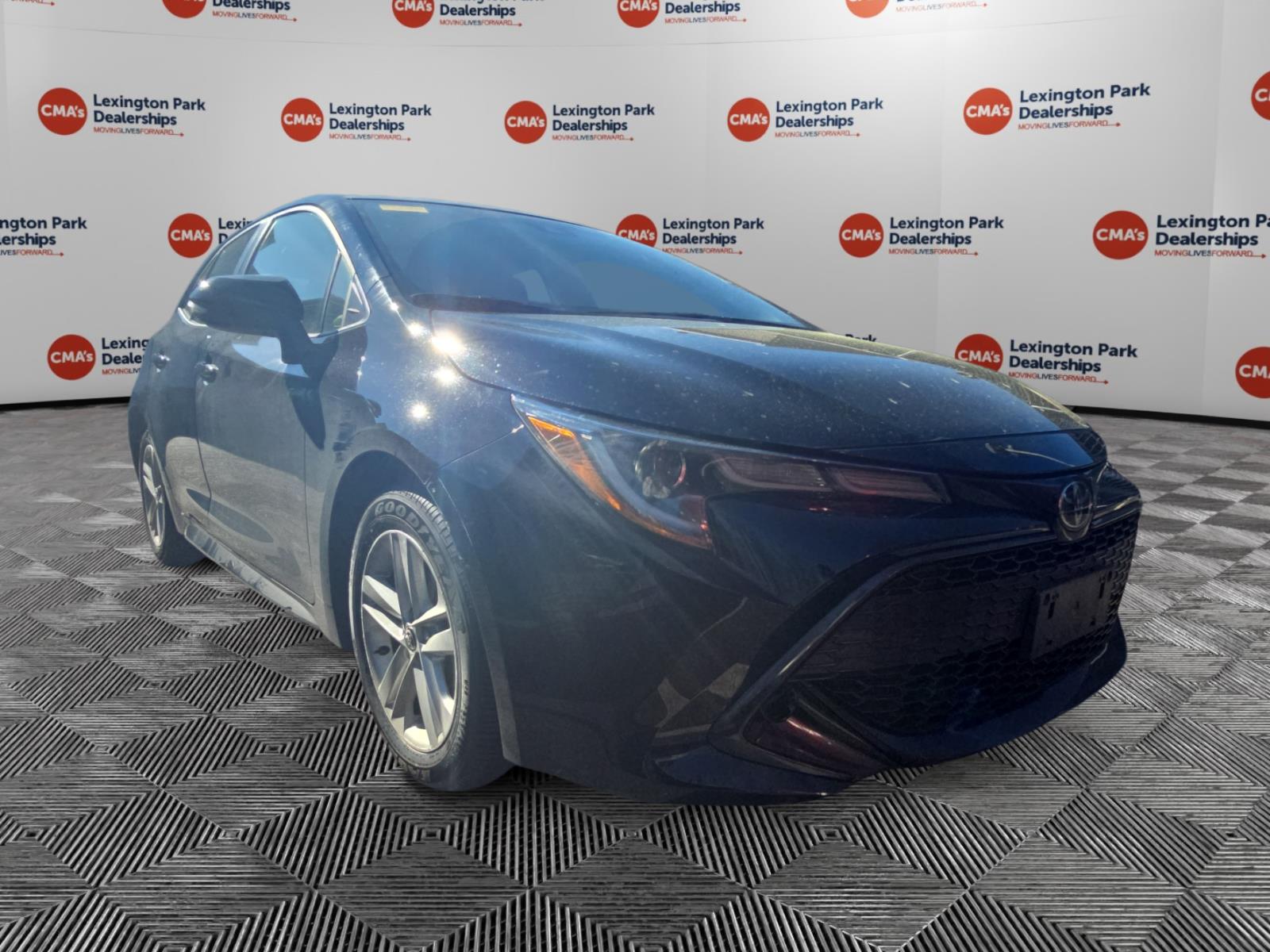 Midnight Black Metallic 2022 Toyota Corolla Hatchback SE FWD Hatchback Front-Wheel Drive Continuously Variable Transmission