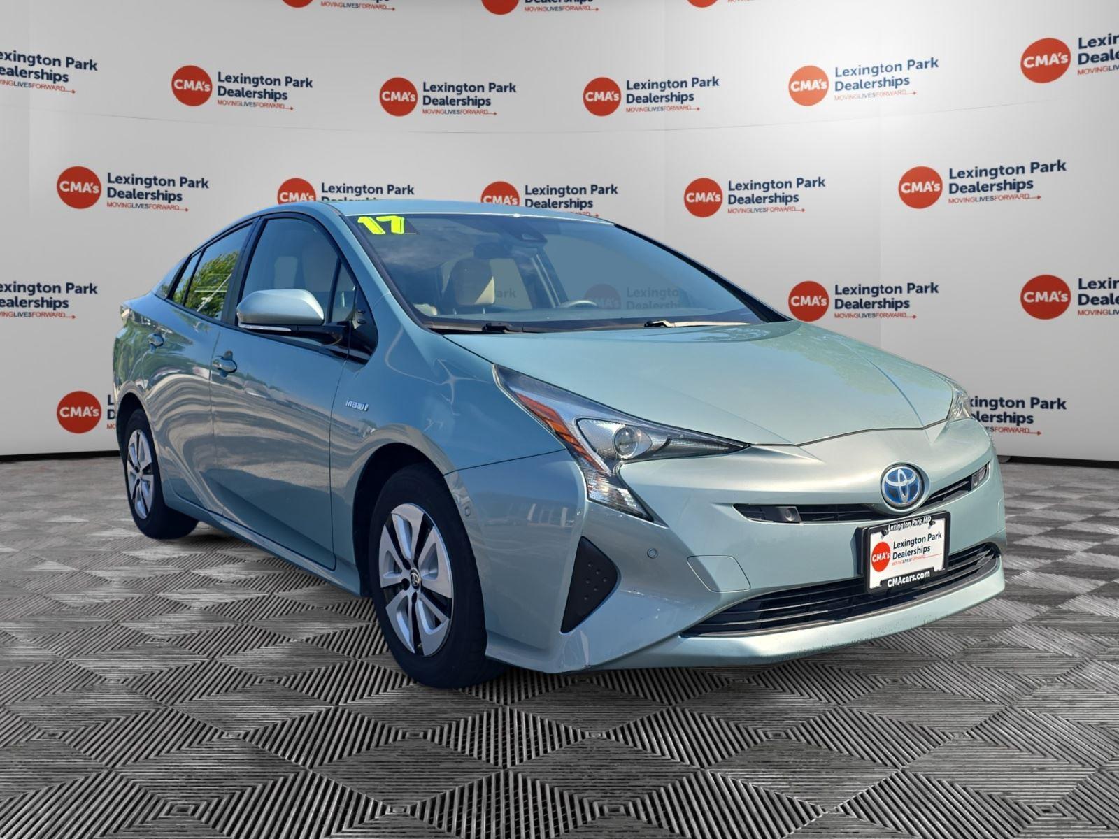 Sea Glass Pearl 2017 Toyota Prius Two FWD Hatchback Front-Wheel Drive Continuously Variable Transmission