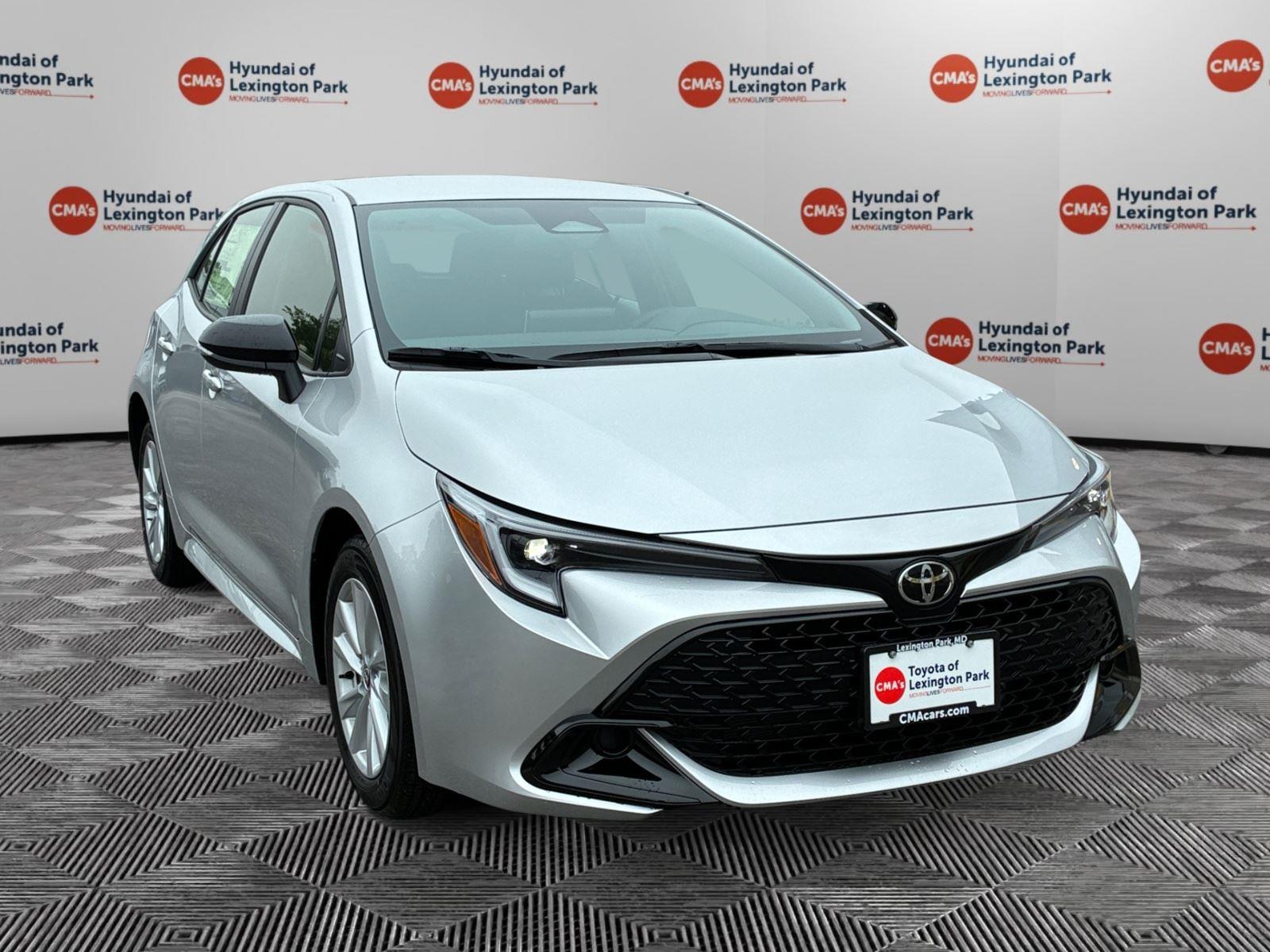 Classic Silver Metallic 2026 Toyota Corolla Hatchback SE FWD Hatchback Front-Wheel Drive Continuously Variable Transmission