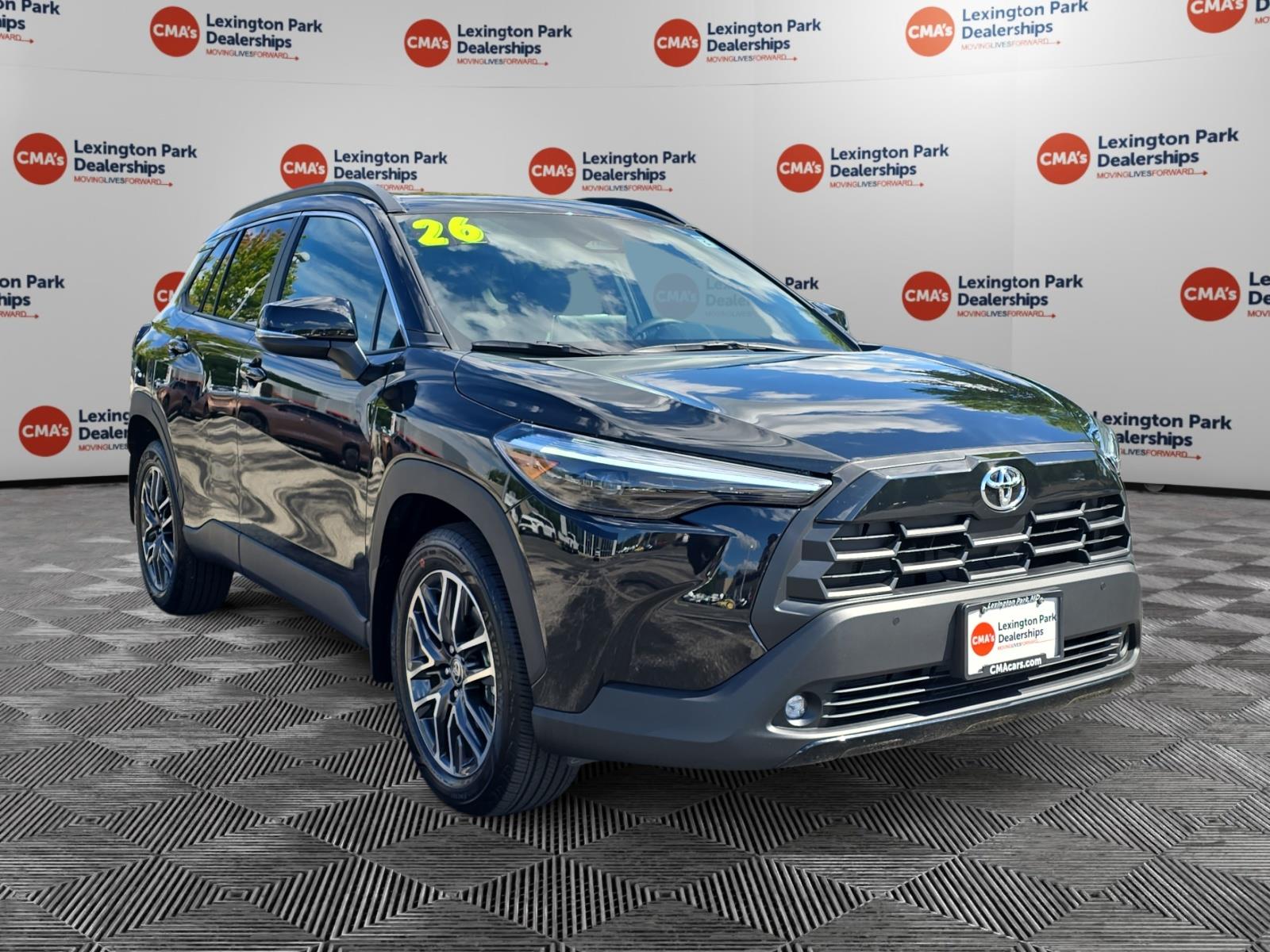 Jet Black 2026 Toyota Corolla Cross SUV / Crossover All-Wheel Drive Continuously Variable Transmission