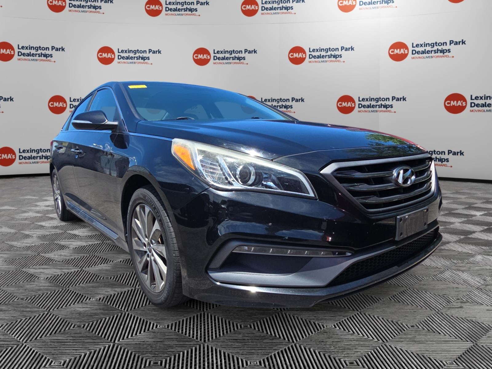 Phantom Black 2017 Hyundai Sonata Sedan Front-Wheel Drive Automatic