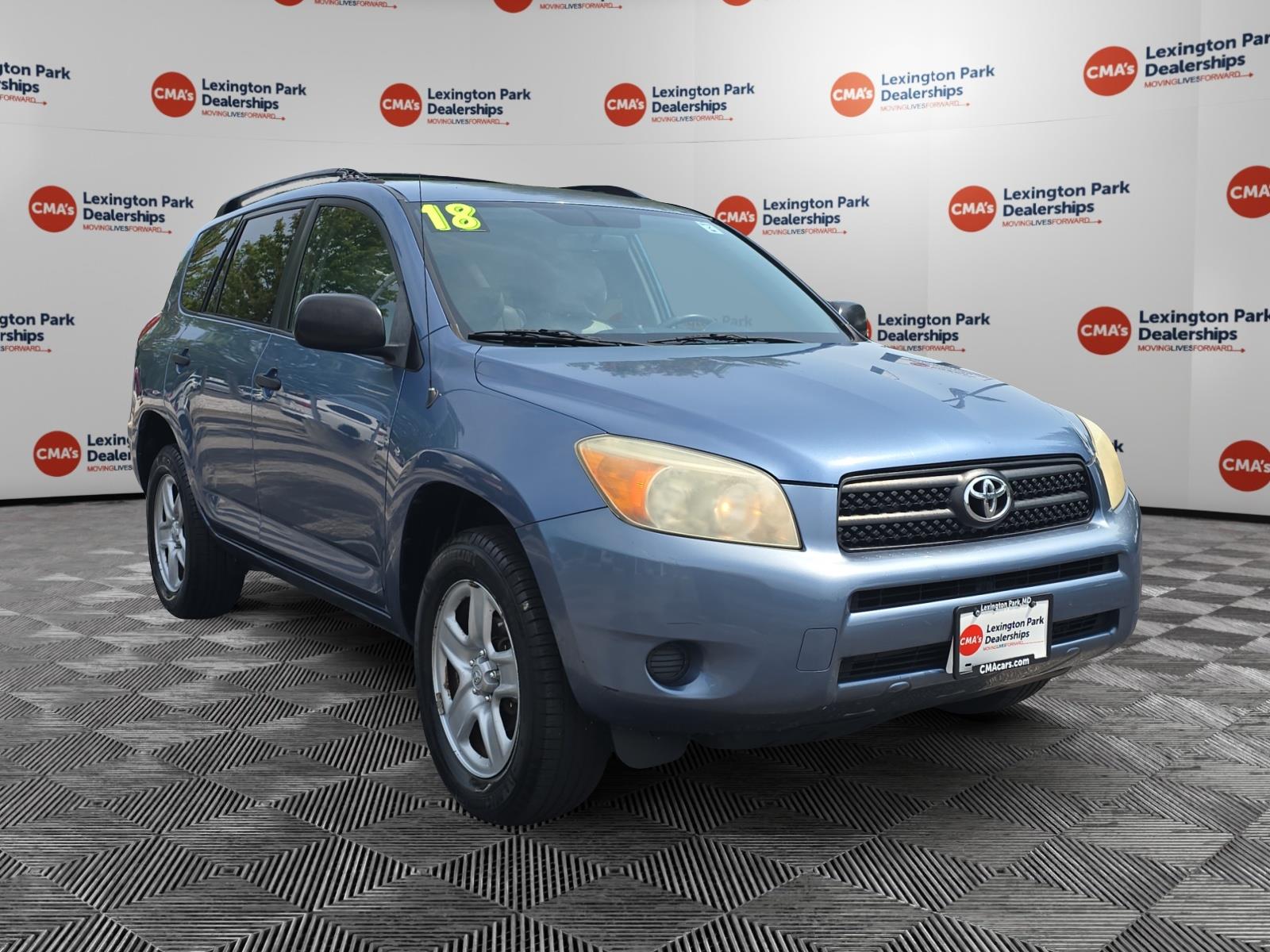 Pacific Blue Metallic 2008 Toyota RAV4 SUV / Crossover Four-Wheel Drive 4-Speed Automatic
