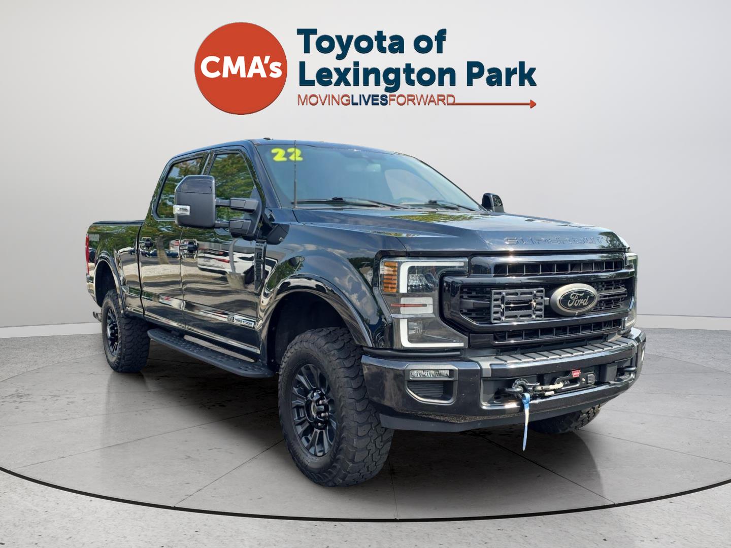 Agate Black 2022 Ford F-250 Super Duty Pickup Truck Four-Wheel Drive Automatic