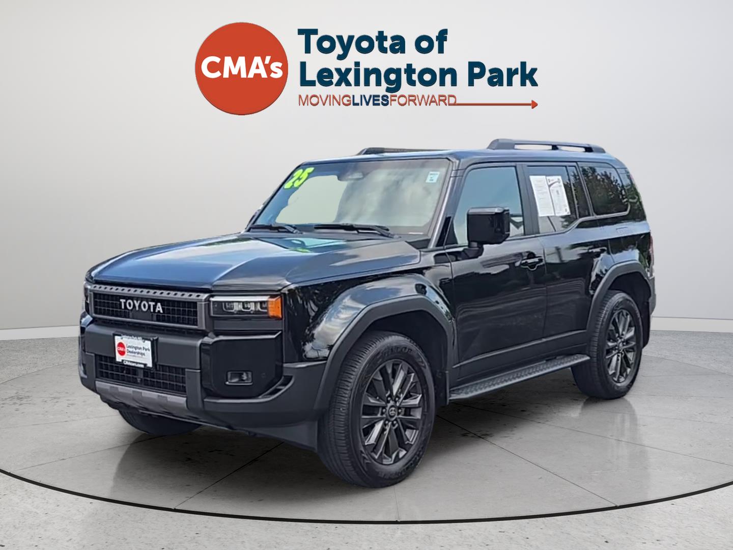 Black 2025 Toyota Land Cruiser SUV / Crossover Four-Wheel Drive 8-Speed Automatic
