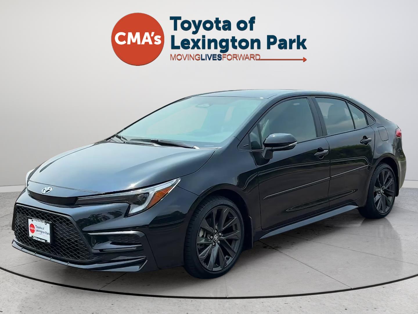 Midnight Black Metallic 2026 Toyota Corolla Sedan Front-Wheel Drive Continuously Variable Transmission