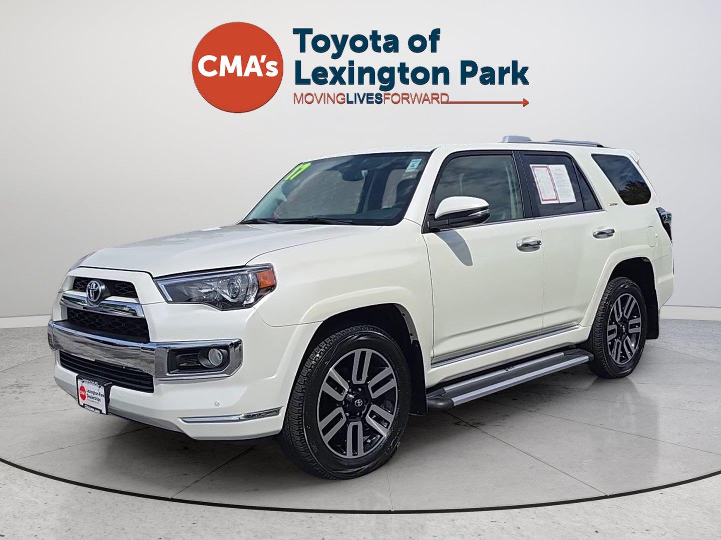 White (Blizzard Pearl) 2017 Toyota 4Runner SUV / Crossover All-Wheel Drive 5-Speed Automatic