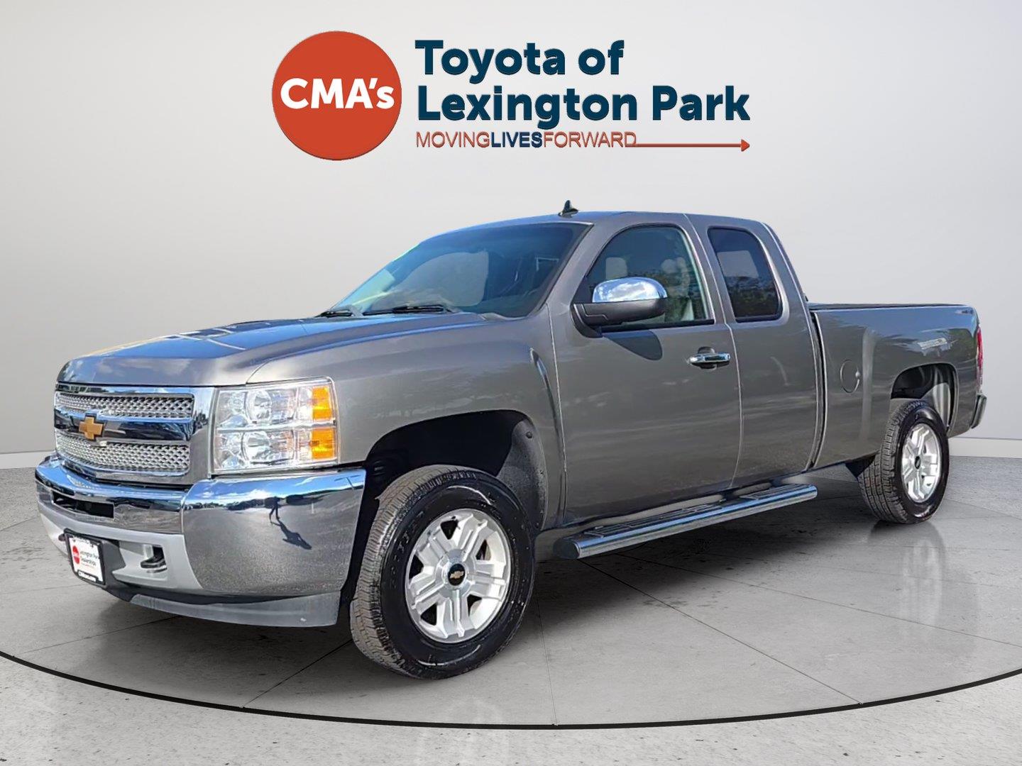 Graystone Metallic 2013 Chevrolet Silverado 1500 Pickup Truck Four-Wheel Drive 6-Speed Automatic