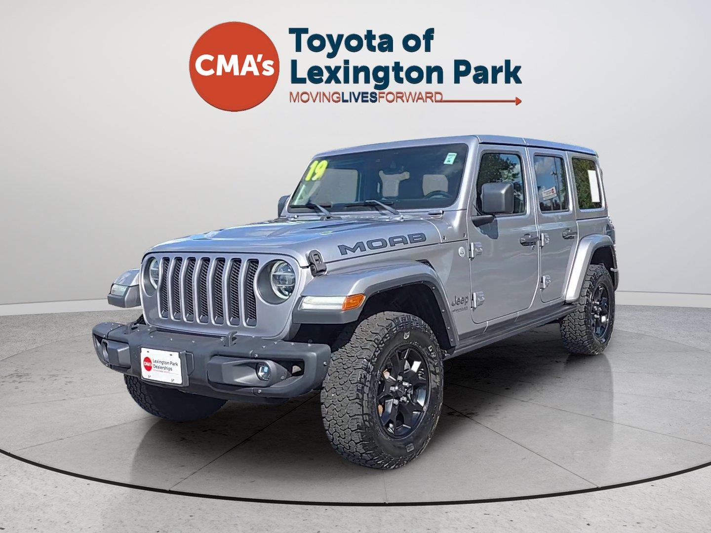 Billet Silver Metallic Clearcoat 2019 Jeep Wrangler SUV / Crossover Four-Wheel Drive 8-Speed Automatic