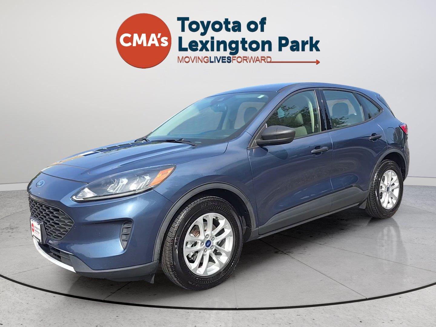 Blue 2020 Ford Escape SUV / Crossover Front-Wheel Drive 8-Speed Automatic