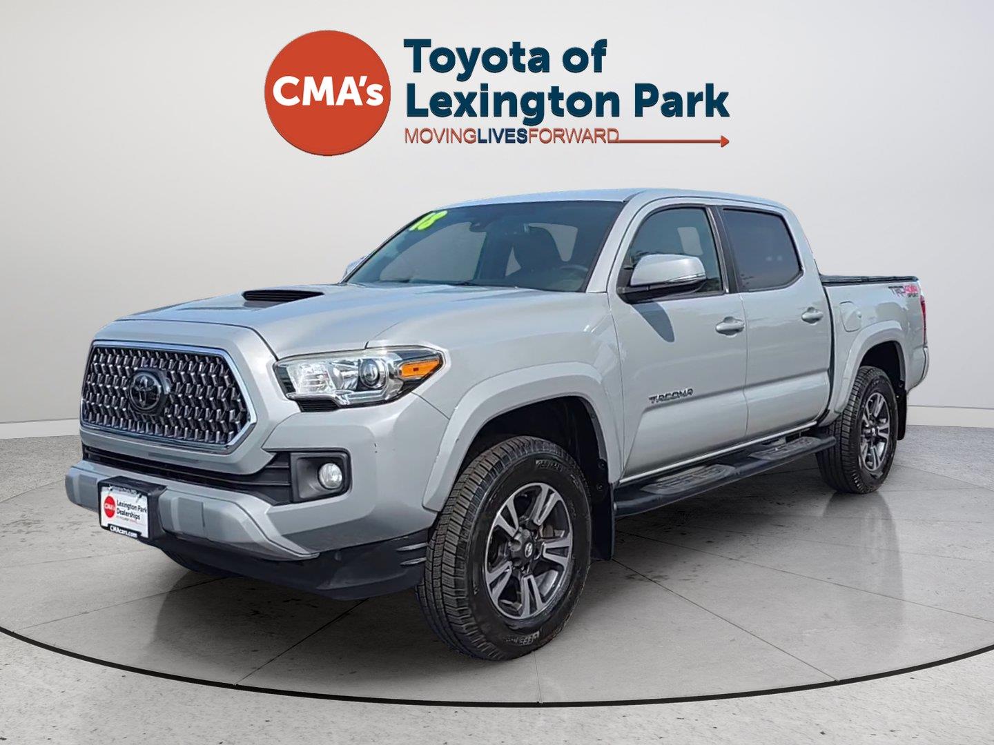 Cement 2018 Toyota Tacoma Pickup Truck Four-Wheel Drive 6-Speed Manual